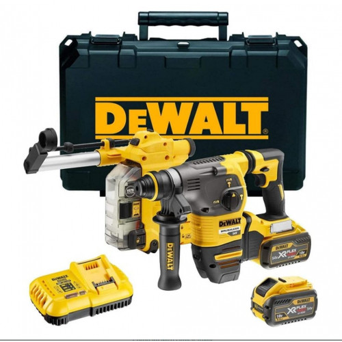 DeWALT DCH335X2-QW Akkus kombikalapács SDS-Plus XR FlexVolt (3,5J/54V/2x9,0Ah) Tstak