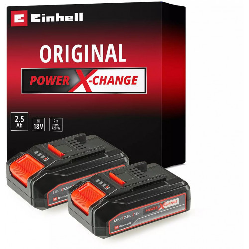 Einhell PXC-Twinpack CB Akkumulátor szerr (18V/2x2,5Ah) 4511524