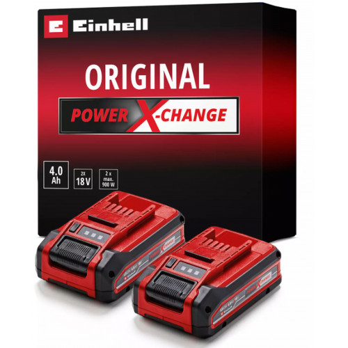 Einhell PXC Akkumulátor 2x (18V/4,0Ah) Twinpack 4511629