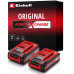 Einhell PXC Akkumulátor 2x (18V/4,0Ah) Twinpack 4511629