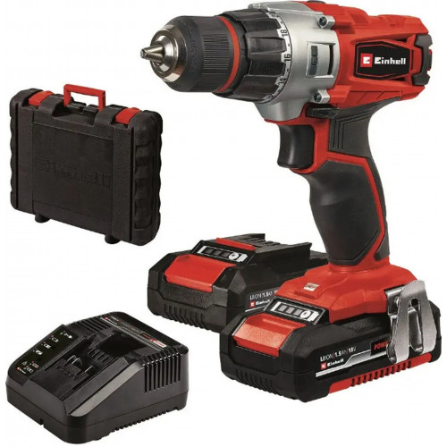 Einhell TE-CD 18/2 Li Kit Akkus fúró-csavarozó (44Nm/18V/2x1,5Ah) 4513830