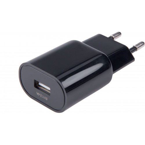 EXTOL ENERGY USB töltő, 2.4A, 12W, 100-240V 42086