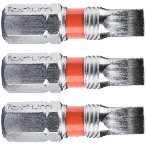 FORTUM-KITO lapos csúcsszett 3db, 5x25mm, S2 4741105 FORTUM-KITO lapos csúcsszett 3db, 5x25mm, S2 4741105