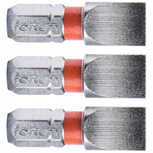 FORTUM-KITO lapos tip készlet 3db, 8x25mm, S2 4741108 FORTUM-KITO lapos tip készlet 3db, 8x25mm, S2 4741108