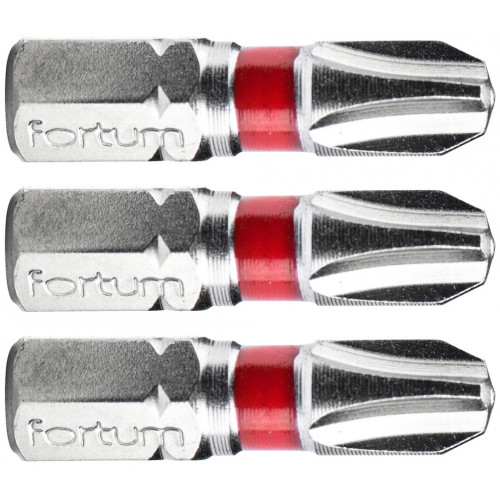FORTUM-KIT keresztbillentyű, 3 db, PH 3x25mm, S2 4741203 FORTUM-KIT keresztbillentyű, 3 db, PH 3x25mm, S2 4741203