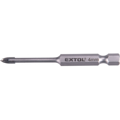 EXTOL PREMIUM Keményfém fúrószár üveghez, kerámiához 4x70mm 1/4" hatszög befogás 8801884 EXTOL PREMIUM Keményfém fúrószár üveghez, kerámiához 4x70mm 1/4" hatszög befogás 8801884