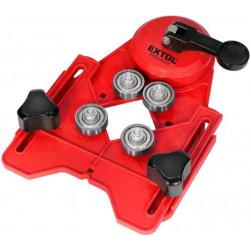 EXTOL PREMIUM vezetősablon koronákhoz és fúrókhoz, munkához. tartomány 4-83mm 8801974