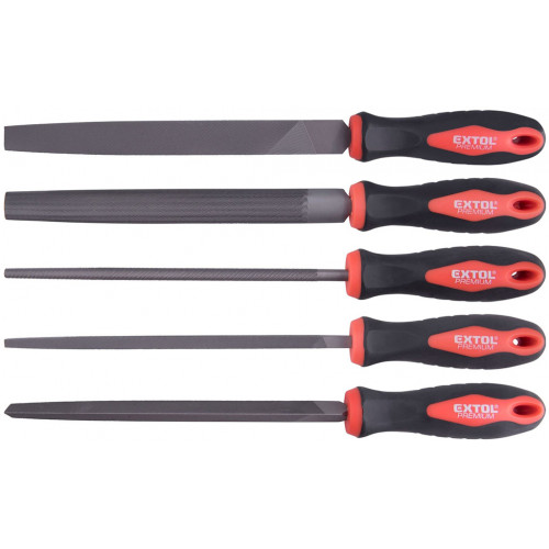 EXTOL PREMIUM reszelő, 5 db-os készlet, 200 mm, sec 2 8803611 EXTOL PREMIUM reszelő, 5 db-os készlet, 200 mm, sec 2 8803611