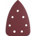 EXTOL PREMIUM delta csiszolópapír, lyukas klt. 10db, 100×140 mm; P60, 8803992