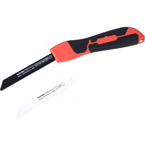 EXTOL Hobbifűrész, 2 db cserélhető lappal, 150 mm 8806990