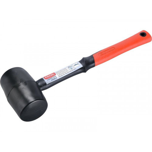 EXTOL Premium fekete gumikalapács üvegszálas nyéllel, 60 mm 8811103 EXTOL Premium fekete gumikalapács üvegszálas nyéllel, 60 mm 8811103