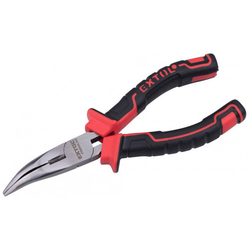 EXTOL PREMIUM hajlított csőrű rádiós fogó, 160 mm 8813185 EXTOL PREMIUM hajlított csőrű rádiós fogó, 160 mm 8813185