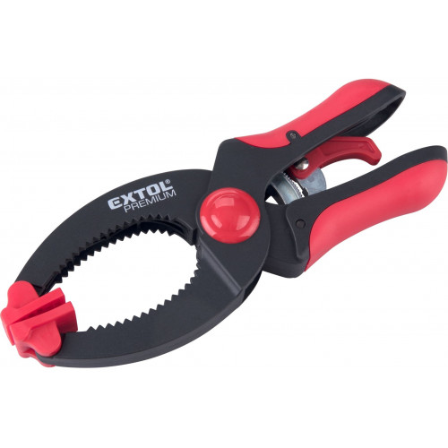 EXTOL Asztalos szorító, műanyag, racsnis, 75 mm 8815433 EXTOL Asztalos szorító, műanyag, racsnis, 75 mm 8815433