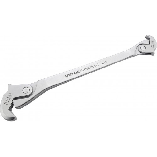 EXTOL Multifunkciós kulcs, önbeálló, 8-17 mm × 14-32 mm, 300 mm 8816342
