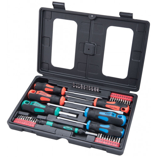 EXTOL PREMIUM csavarhúzók és hegyek 47db-os, 1/4 "-os hegyek és 4mm-es mini hegyek, CrV 88 EXTOL PREMIUM csavarhúzók és hegyek 47db-os, 1/4 "-os hegyek és 4mm-es mini hegyek, CrV 88