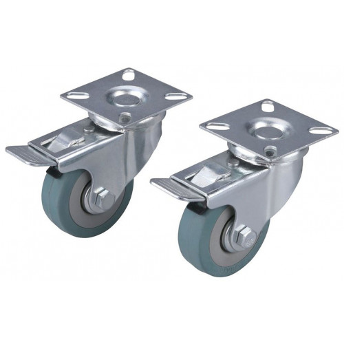 Extol Premium készülékgörgő 2 db, önbeálló, rögzítőfékkek, 50mm, golyóscsapággya 8856025 Extol Premium készülékgörgő 2 db, önbeálló, rögzítőfékkek, 50mm, golyóscsapággya 8856025