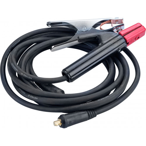 EXTOL PREMIUM hegesztő kábel, 2db-os készlet, 25mm2, 3m, 10-25, fogó 200A, gumi 8898225 EXTOL PREMIUM hegesztő kábel, 2db-os készlet, 25mm2, 3m, 10-25, fogó 200A, gumi 8898225