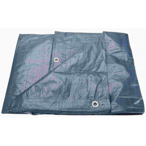 EXTOL CRAFT takaróponyva, vízálló, de nem UV álló; 100g/nm, 5×8m névleges méret 16127