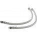 BALLETTO bekötőcső flexibilis 2db, 40cm M10 x 3/8" 81082