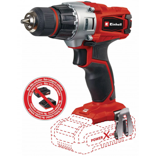 Einhell TE-CD 18/2 Li-Solo Akkus fúró-csavarozó (18V/akku és töltő nélkül) 4513833 Einhell TE-CD 18/2 Li-Solo Akkus fúró-csavarozó (18V/akku és töltő nélkül) 4513833