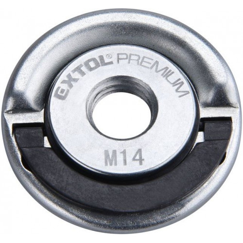 Extol Premium gyors szorítóanya sarokcsiszolóhoz; M14, max. 1000 W telejsítményig 8898050 Extol Premium gyors szorítóanya sarokcsiszolóhoz; M14, max. 1000 W telejsítményig 8898050