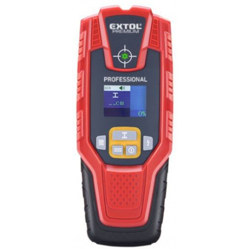 Extol Premium digitális detektor, rejtett fém és fa tárgyak, illetve, 8831321