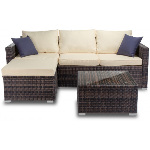 FIELDMANN FDZN 6060-PR luxus polyrattan sarokülő 50004312 FIELDMANN FDZN 6060-PR luxus polyrattan sarokülő 50004312