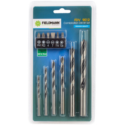 FIELDMANN FDV 9012 12 bit készlet + fúrók 50004769 FIELDMANN FDV 9012 12 bit készlet + fúrók 50004769
