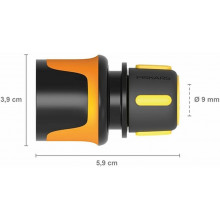 Fiskars Comfort Tömlő-gyorscsatlakozó, 9 mm (3/8”) FLOW 1027071