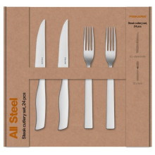 Fiskars Steak evőeszköz készlet 24db 1071625