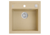 ALVEUS FORMIC 20 gránit mosogató, 520 x 510 mm, bézs 4402055