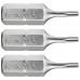 FORTUM-KITO TORX hegy, 3 db készlet, T 6x25mm, S2 4741406