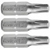 FORTUM Behajtóhegy TORX, 3 Db, S2 Acél; T 27×25mm, Bliszteren 4741427