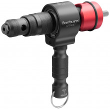 FORTUM fúrógép adapter készlet 15 db-os popszegecsekhez, szegecsanyákhoz 4770667