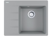 Franke Centro CNG 611-62 TL/7 Fragránit mosogató, 620 x 500 mm, kőszürke 114.0637.491