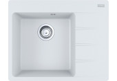 Franke Centro CNG 611-62 TL/2 Fragránit mosogató, 620 x 500 mm, fehér 114.0637.494