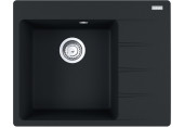 Franke Centro CNG 611-62 TL/2 Fragránit mosogató, 620 x 500 mm, matt fekete 114.0637.495