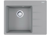 Franke Centro CNG 611-62 TL/2 Fragránit mosogató, 620 x 500 mm, kőszürke 114.0637.502