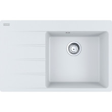 Franke Centro CNG 611-78 TL/7 Fragránit mosogató, 780 x 500 mm, fehér 114.0637.505