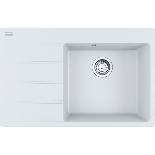 Franke Centro CNG 611-78 TL/7 Fragránit mosogató, 780 x 500 mm, fehér 114.0637.505