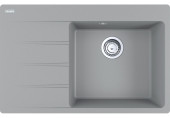 Franke Centro CNG 611-78 TL/7 Fragránit mosogató, 780 x 500 mm, kőszürke 114.0637.509
