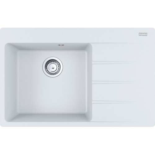 Franke Centro CNG 611-78 TL/2 Fragránit mosogató, 780 x 500 mm, fehér  114.0637.512