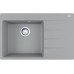 Franke Centro CNG 611-78 TL/2 Fragránit mosogató, 780 x 500 mm, kőszürke 114.0637.516