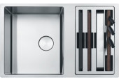 Franke Box Center BWX 120-41-27 Rozsdamentes mosogató, 820 x 520 mm 122.0579.553