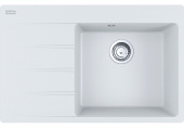 Franke Centro CNG 611-78 TL/7 Fragránit mosogató, 780 x 500 mm, fehér 114.0637.505