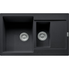 Franke Maris MRG 651-78 Fragránit mosogató, 780 x 500 mm, onyx 114.0285.329