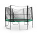 G21 trambulin biztonsági hálóval 430 cm, zöld 69042632