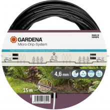 Gardena Micro-Drip-System Föld feletti csepegtetőcső 4,6 mm (3/16"), 15 m 1362-20