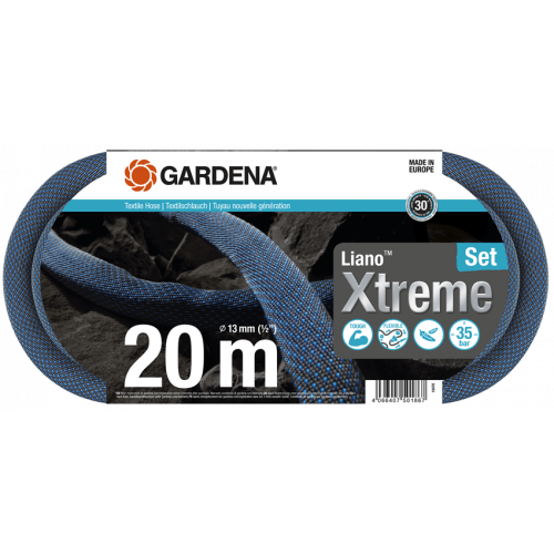 GARDENA Liano Xtreme Textil locsolótömlő készlet (1/2"), 20 m 18470-20