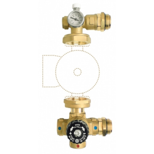 FERRO 1” osztós keverőegység 130 mm-es szivattyúhoz GM-WP